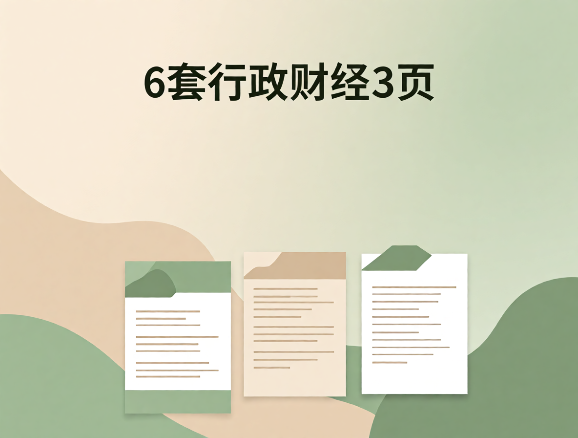 会计简历模板封面