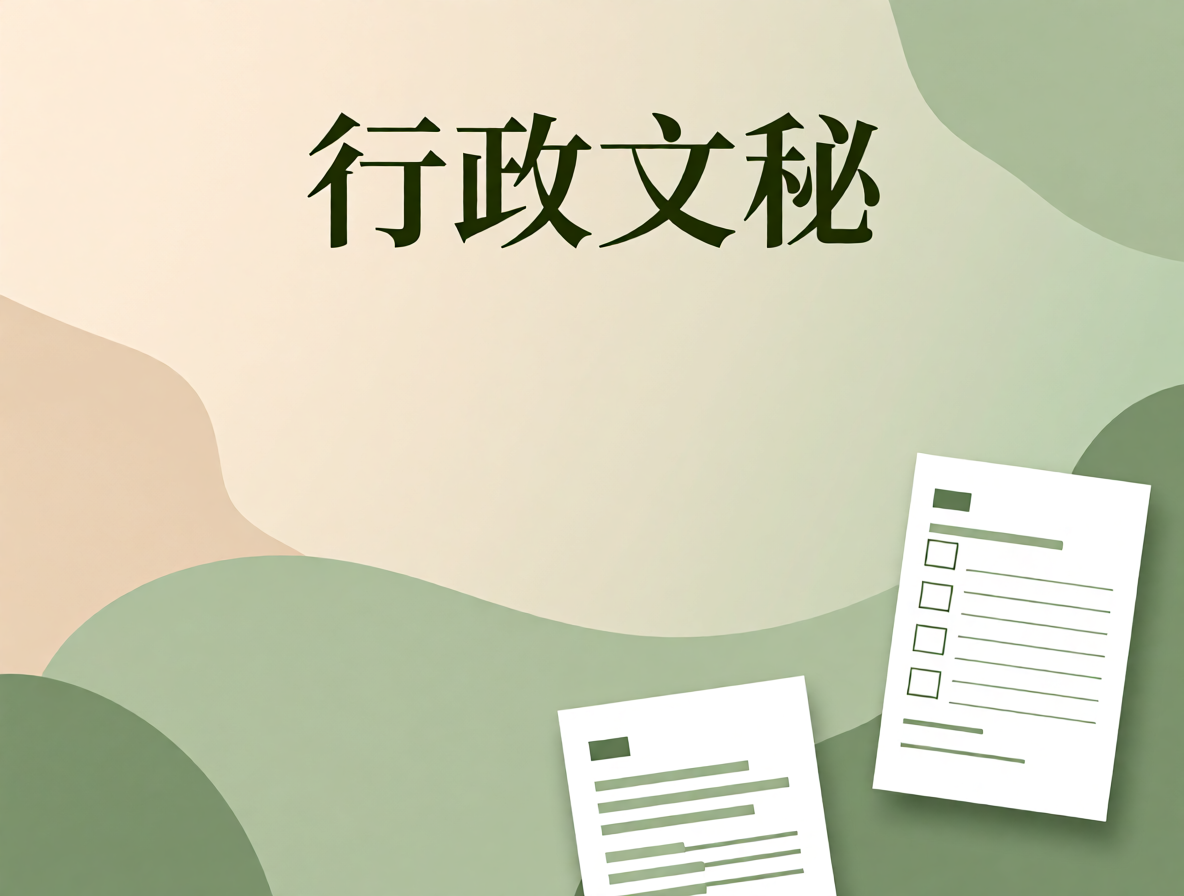 行政专员简历模板封面