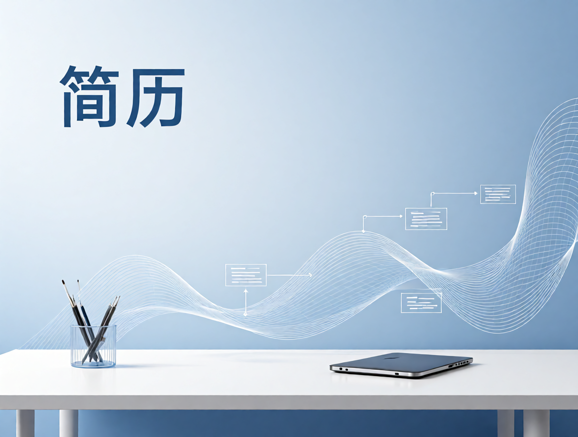 董事长简历模板封面