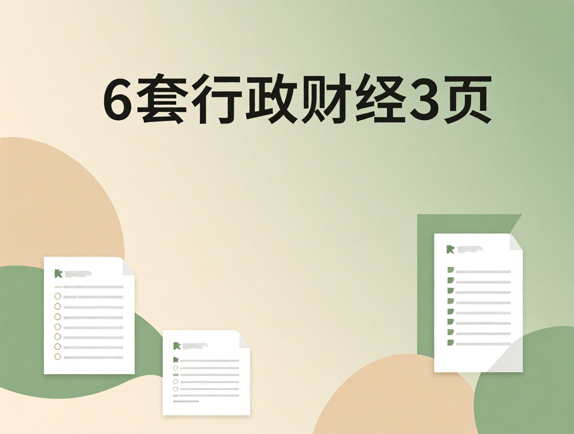 财务会计简历模板（应届生）封面